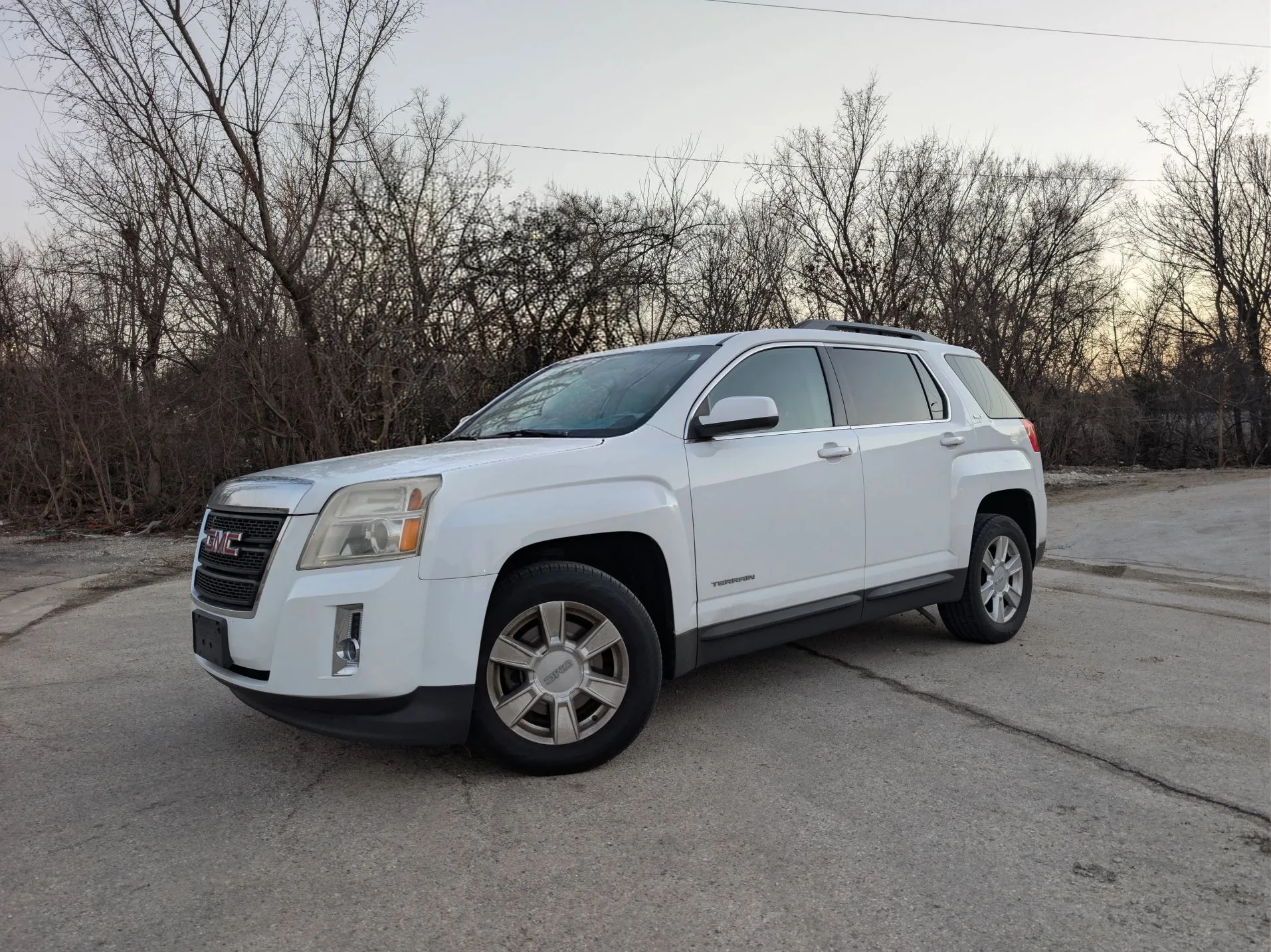2013 GMC Terrain SLT-1 White — view 2