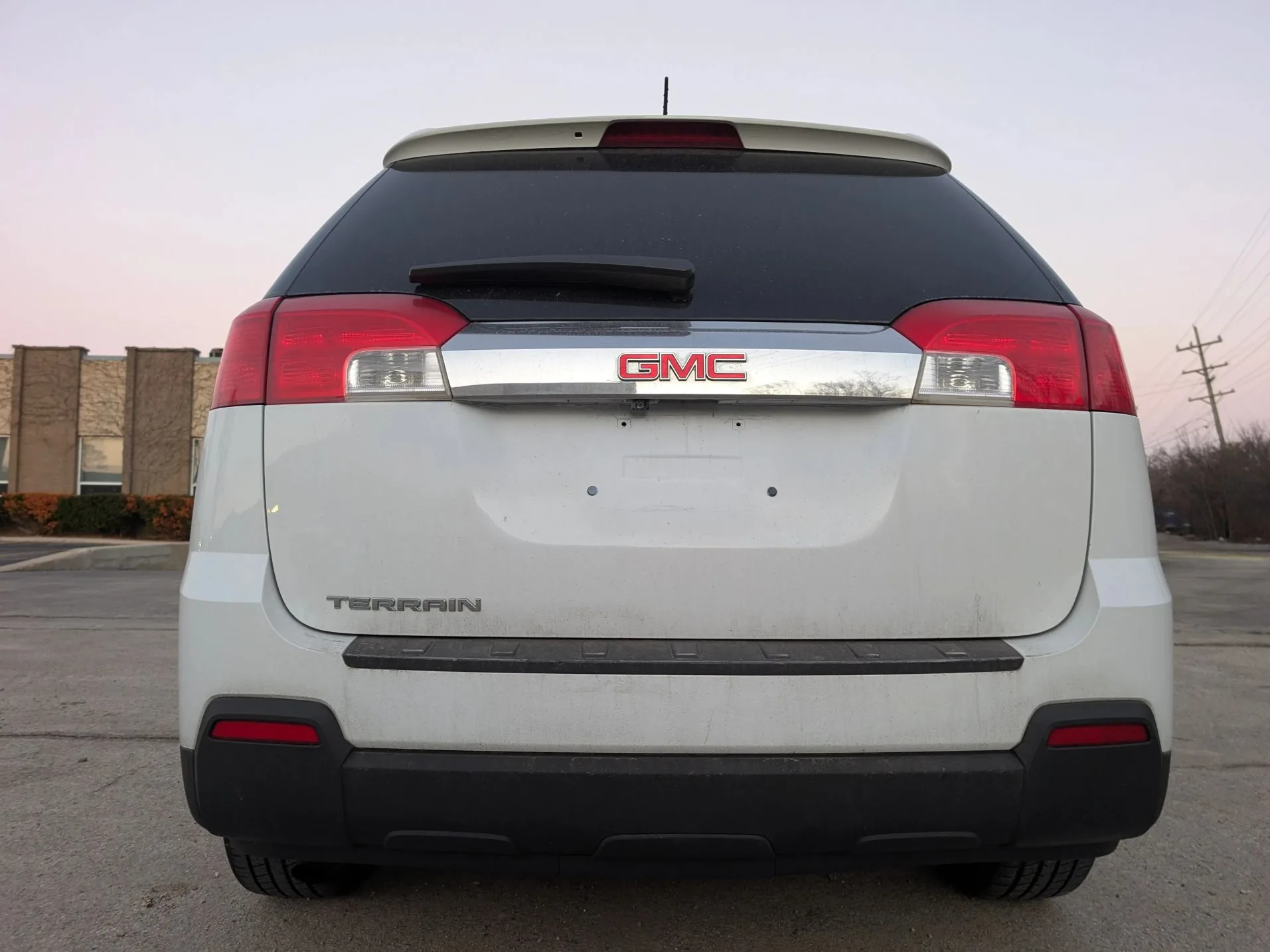 2013 GMC Terrain SLT-1 White — view 4
