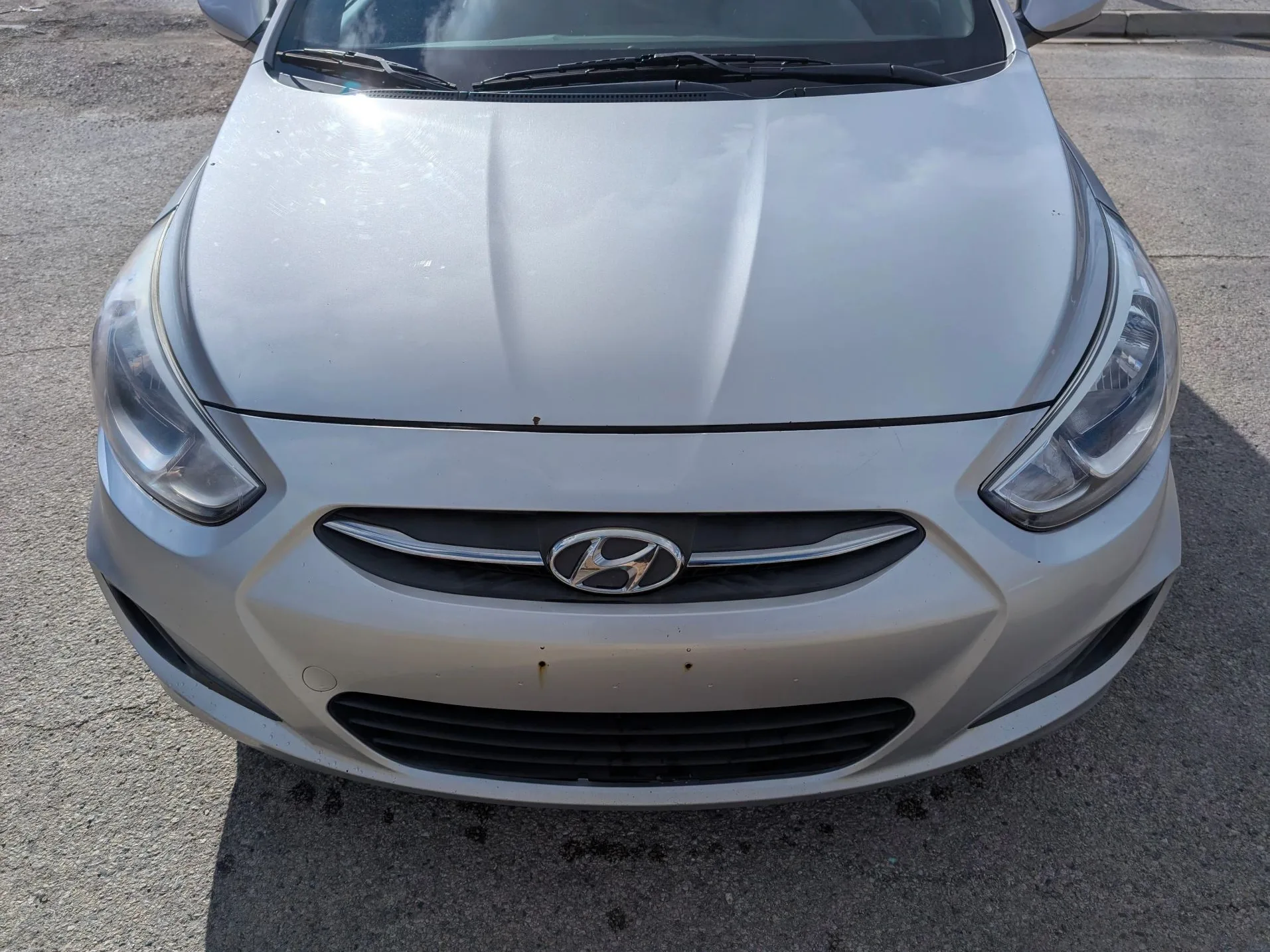 2017 Hyundai Accent SE Silver — view 12