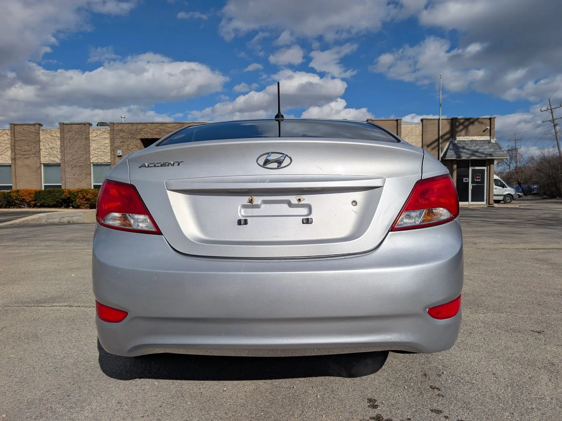 2017 Hyundai Accent SE Silver — view 7